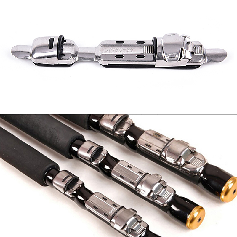 Fishing Rod Combo - Roestvrijstalen zitting Visserijrol Zitting Dek Hengelcliphouder