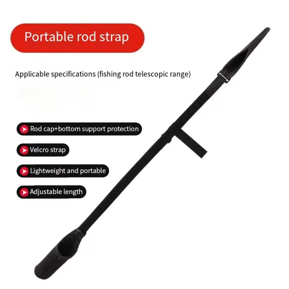 Fishing Rod Combo - Opbergtas voor hengel Verstelbare schouderriem voor
