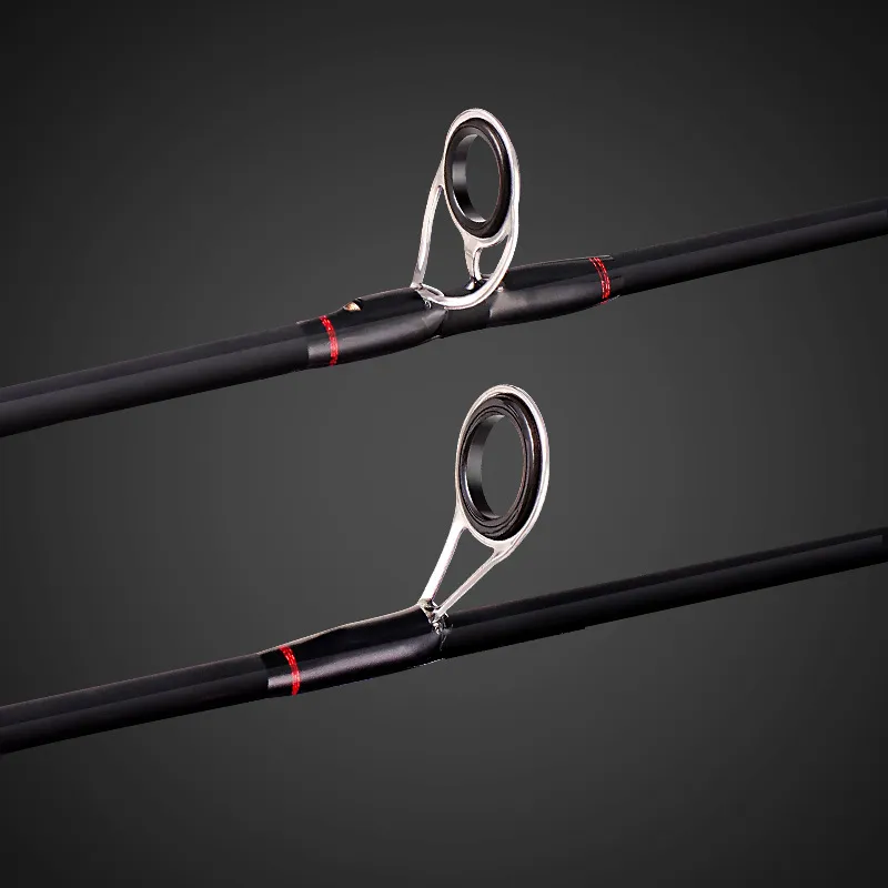 Fishing Rod Spinning - Carbon Spinhengel Lange Werpstok Inzetstuk Kunstlokaas