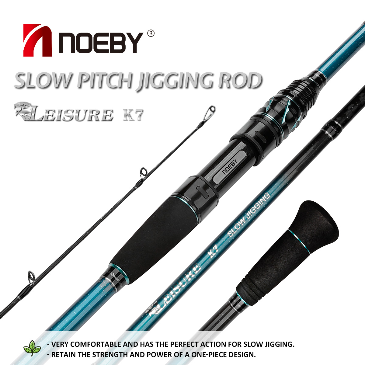 NOEBY K7 Slow Pitch Jigging He - Fishing Rod Surf recensie en prijs